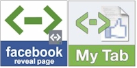 FB Reveal page using My Tab