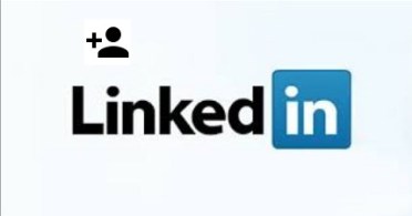 LinkedIn logo with add a person icon