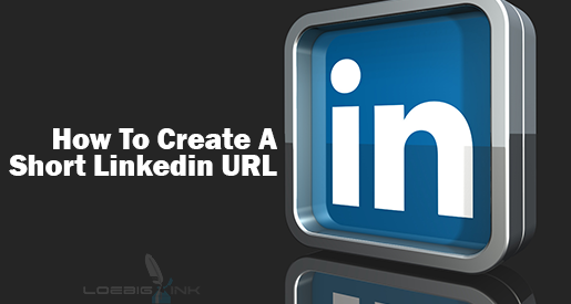 How to Create A Short LinkedIn URL - with LinkedIn icon
